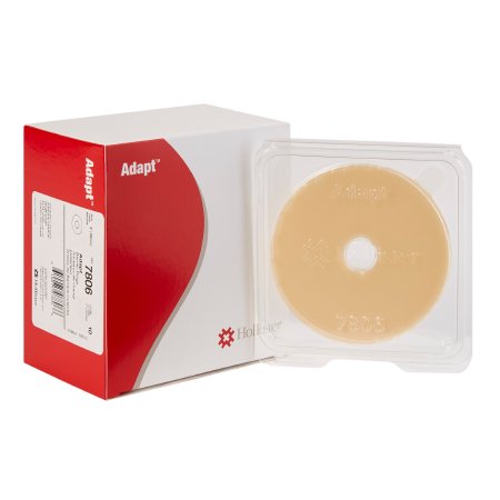 Skin Barrier Ring SoftFlex Mold to Fit, Standard Wear Adhesive Without Tape Without Flange Universal System Hydrocolloid 1-3/16 Inch Opening