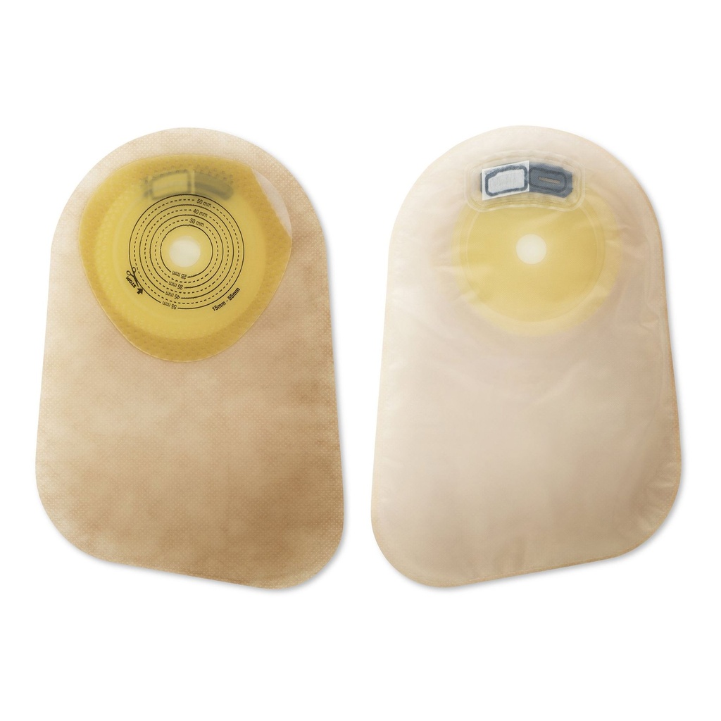 Colostomy Pouch Premier™ One-Piece System 9 Inch Length 5/8 to 2-1/8 Inch Stoma Closed End Trim To Fit