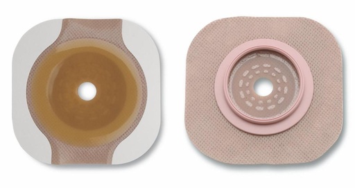 [HOL-14603] Ostomy Barrier New Image™ Flextend™ Trim to Fit, Extended Wear Adhesive Tape 57 mm Flange Red Code System Hydrocolloid Up to 1-3/4 Inch Opening