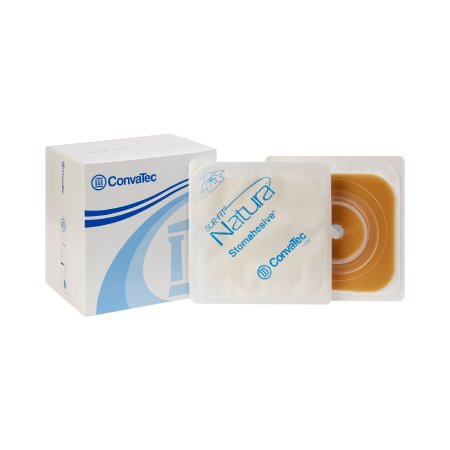 [CON-401575] Ostomy Barrier Sur-Fit Natura® Trim to Fit, Extended Wear Stomahesive® Without Tape Sur-Fit® Natura® System Hydrocolloid 1 to 1-1/4 Inch Opening 4 X 4 Inch