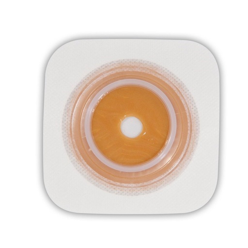 [CON-401576] Ostomy Barrier Sur-Fit Natura® Trim to Fit, Extended Wear Stomahesive® Without Tape 57 mm Flange Sur-Fit® Natura® System Hydrocolloid 1-3/8 to 1-3/4 Inch Opening 4 X 4 Inch